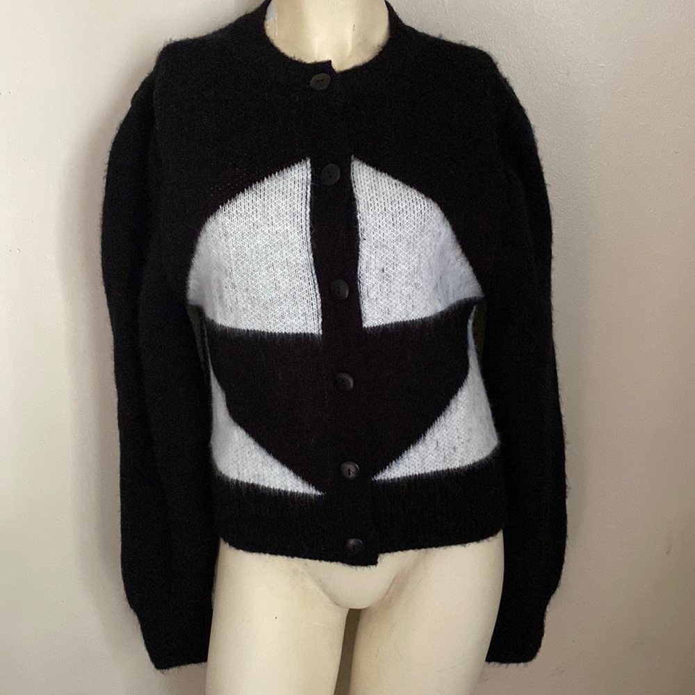 Topshop geometrical cardigan